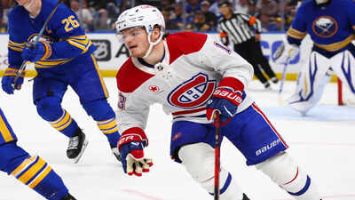 Alex Newhook emerges as Montreal Canadiens star during Buffalo Sabres NHL Game 7 overtime victory