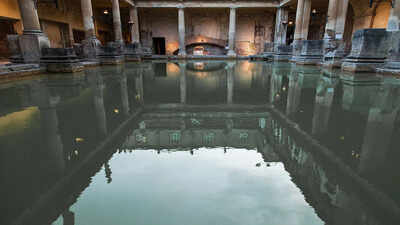 In Victorian Bath, a street-widening crew uncovered a hidden 2,000-year-old Roman bathing complex