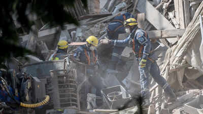 Rescuers search for 3 missing after German building collapse possibly caused by gas explosion