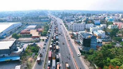Work on new suburban bus stand, flyover cause traffic snarls in Hosur