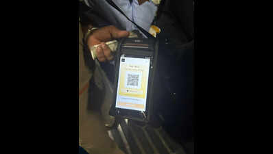 Many brakes on way: New QR code ticketing system slows BMTC flow