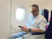 Kamal ditches private charter for economy class flight