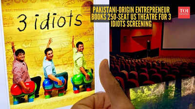 Pakistani-origin entrepreneur books 250-seat US theatre for 3 Idiots screening; here’s the reason