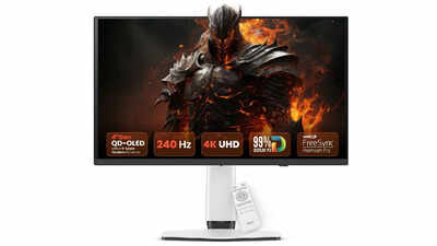 BenQ MOBIUZ EX321UZ QD-OLED gaming monitor launched in India: Price, specifications and more