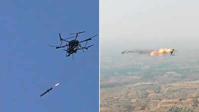 Watch: DRDO’s UAV-fired missile destroys airborne target during air and ground combat trials