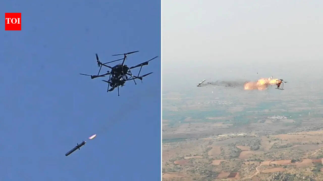 Watch: DRDO’s UAV-fired missile destroys airborne target during air &amp; ground combat trials