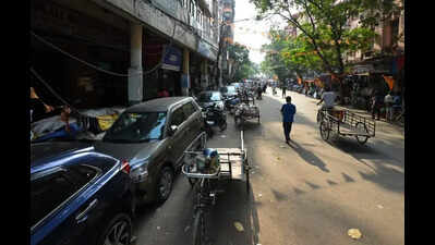 Encroachments, illegal parking cleared from Canning Street