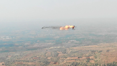DRDO successfully tests UAV-launched precision guided missile