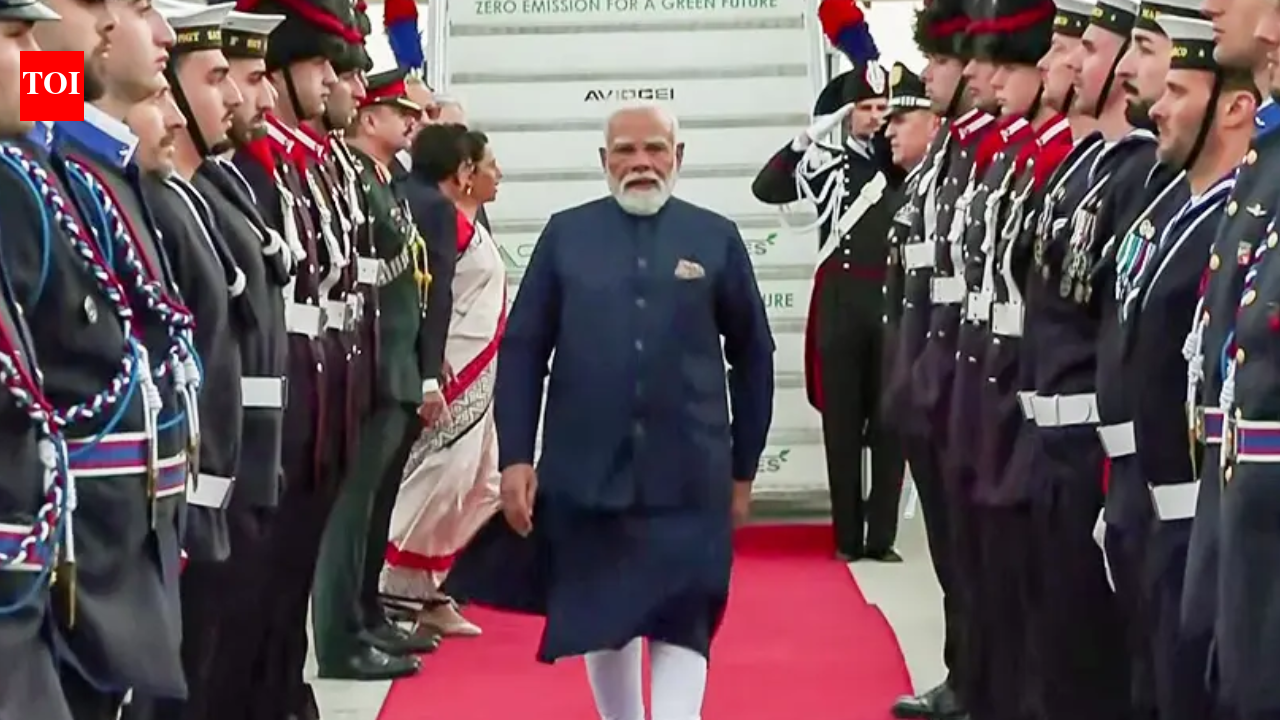 PM Modi arrives in Rome; meeting with Italian PM Meloni, bilateral cooperation on agenda
