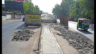 Vadaj flyover nears finish, but traffic doubts grow