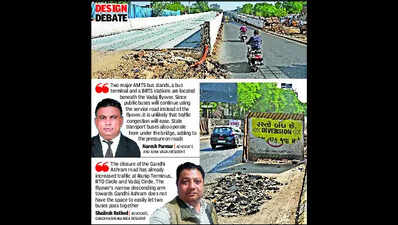 Vadaj flyover nears finish, but traffic doubts grow
