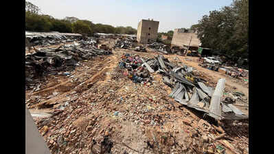 850 shanties razed as DTCP enhances demolition drive in Saraswati Kunj