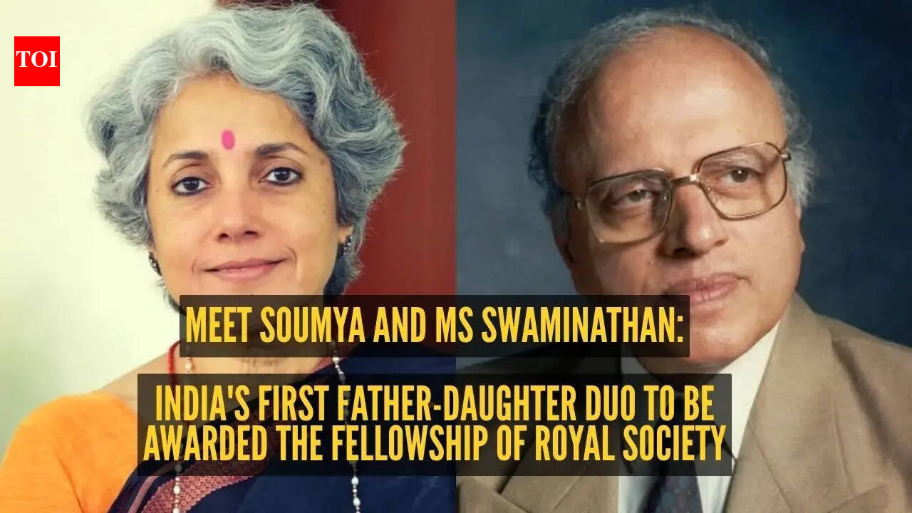 India's first father-daughter duo to be awarded Fellowship of Royal Society
