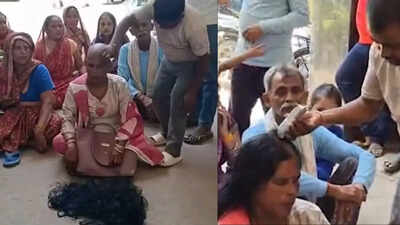 'No work for 3 years': UP BJP councillor shaves her head in protest