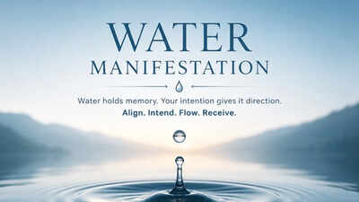 Speak positivity into every sip: Affirmations to say during water manifestation