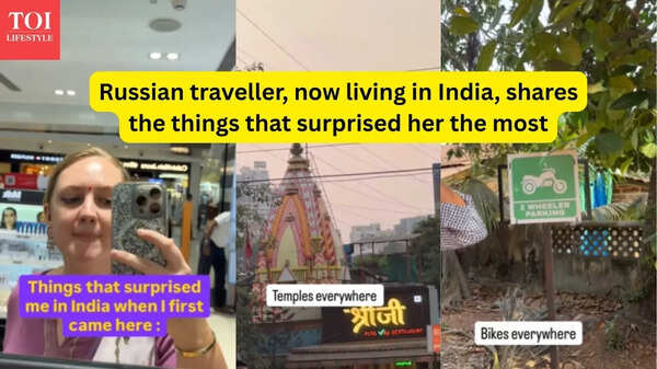 Russian traveller, now settled in India, shares 12 things that surprise her the most in this country