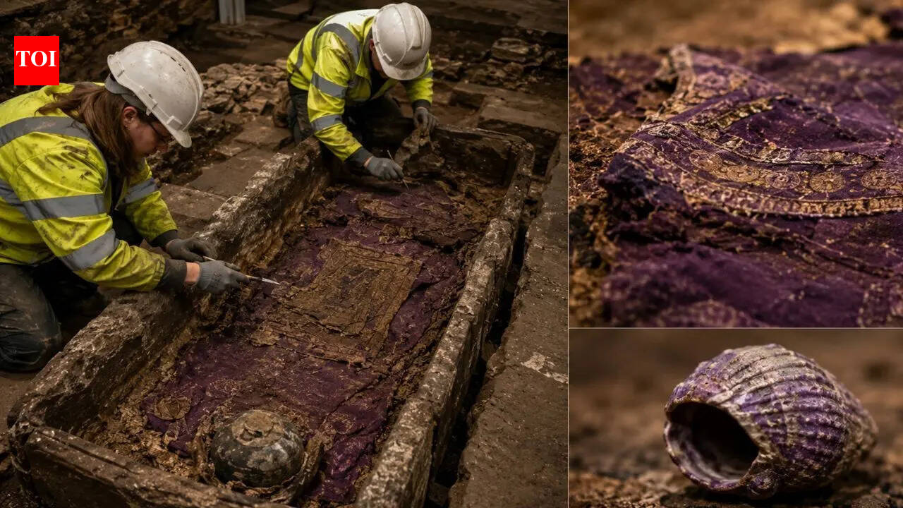 1,700-year-old Roman tombs reveal a dye worth more than gold inside coffins sealed for centuries