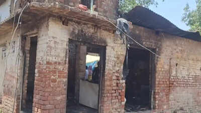 Woman sets house on fire to implicate stepbrother in land dispute, dies after getting trapped in flames