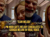 A sweet &lsquo;Melodi&rsquo; moment: PM Modi gifts Melody toffee to Giorgia Meloni