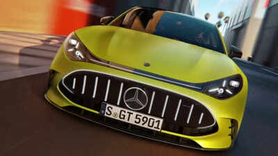 2026 Mercedes-AMG GT 4-Door revealed: Electric beast gets fake V8 roar!