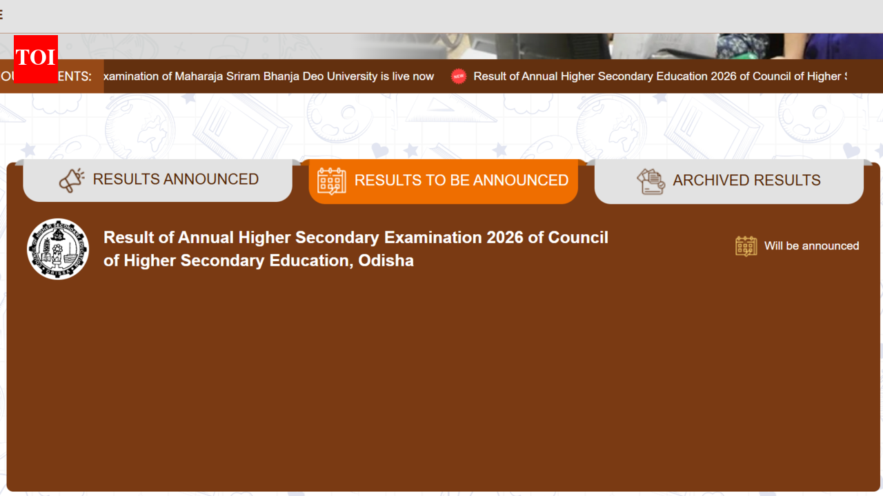 ओडिशा प्लस टू रिजल्ट 2026 घोषित हो गया, लेकिन आधिकारिक लिंक निष्क्रिय रहने के कारण छात्रों को इंतजार करना पड़ा