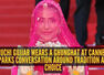 Ruchi Gujjar brings Rajasthani poshak and ghunghat to Cannes, internet debates the symbolism