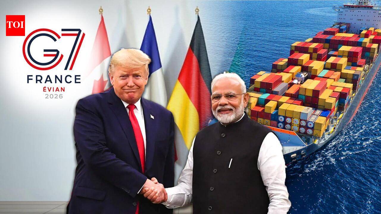 PM Modi & President Trump To Cross Paths At G7 Summit In France Amid ...