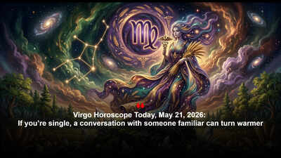 Virgo Horoscope Today, May 21, 2026: If you’re single, a conversation with someone familiar can turn warmer