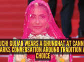 Ruchi Gujjar brings Rajasthani poshak and ghunghat to Cannes, internet debates the symbolism