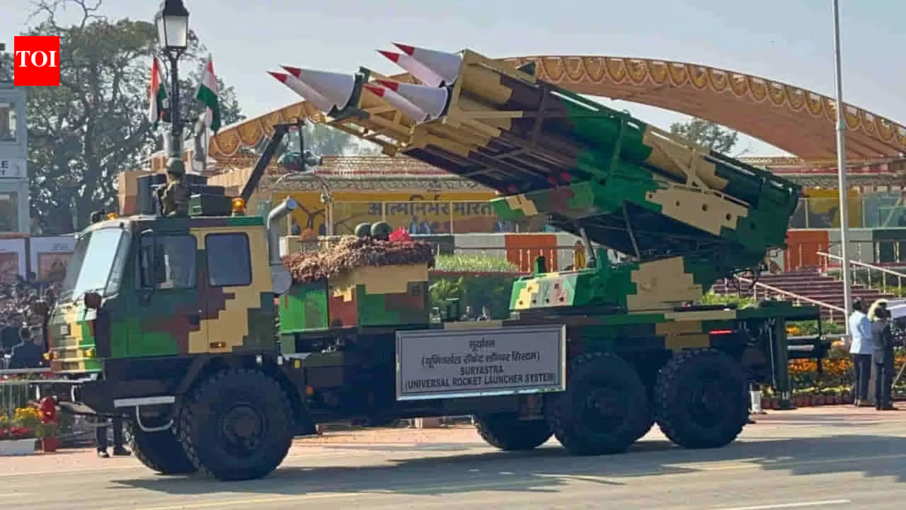 Pune firm successfully tests 300km-range Suryastra rockets; Army procuring launcher systems