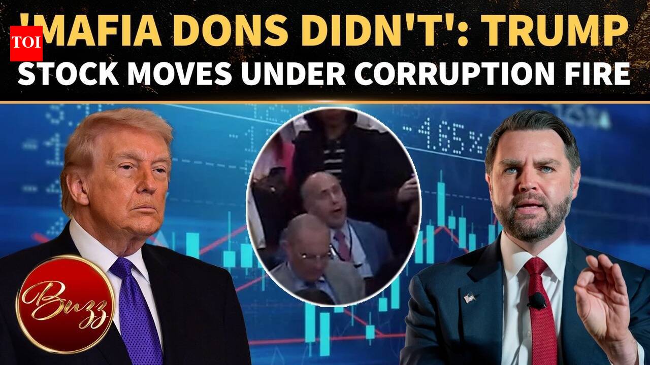 Trump Accused Of Hyping His Own Stocks; Shocked US VP JD Vance Snaps At Journalist