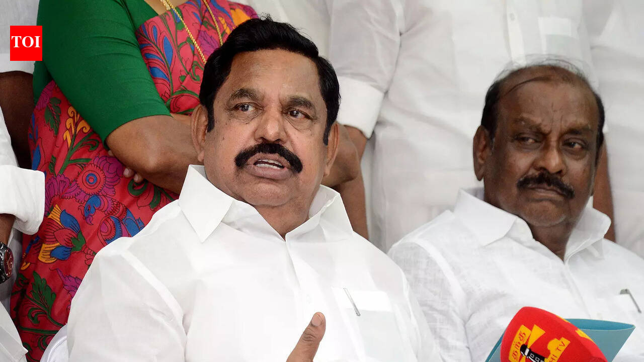 'More than 95% of party functionaries support Palaniswami': AIADMK