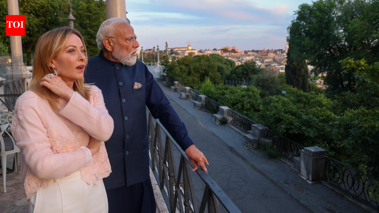 'Eternal cities': PM Modi finds 'sambandh' between Rome &amp; Kashi in Italy address - watch