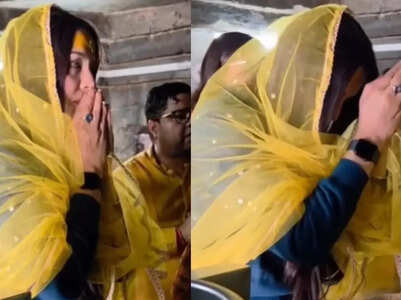 Celina prays to Maa Baglamukhi amidst legal battle with husband Peter Haag