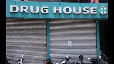 Most med stores remained closed in city