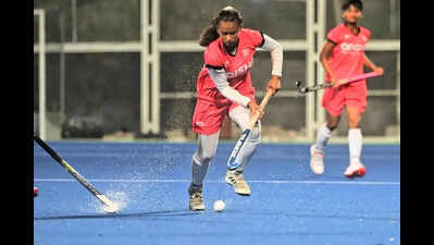 MP girl who made it to India A squad without a stick of her own hits finishing goal as India beat Aus 4-1