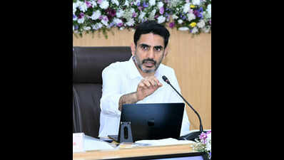 Lokesh reviews school education, flags infrastructure gaps and dropouts