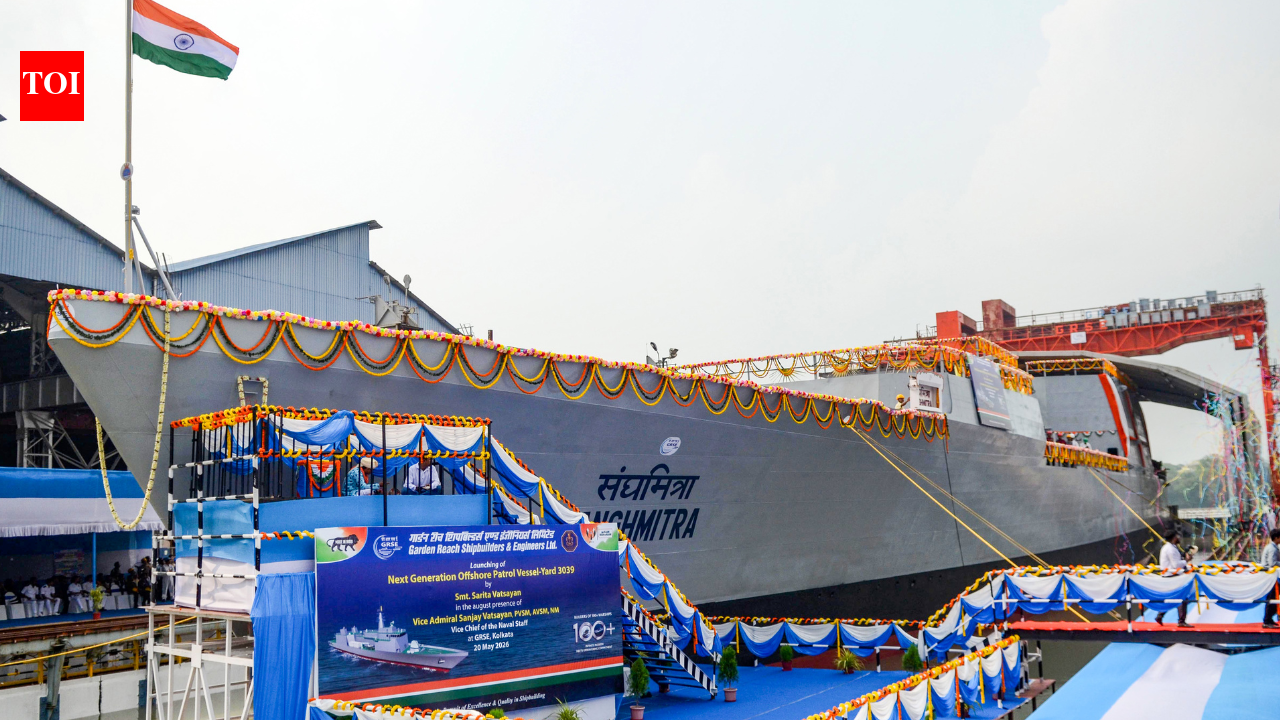 GRSE Unveils First Advanced Offshore Patrol Vessel for Navy