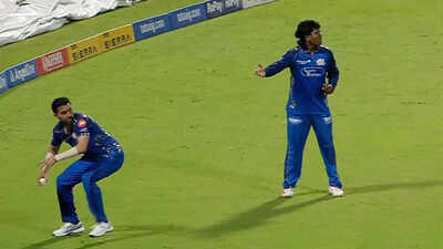 IPL 2026 | Hardik Pandya left stunned after Robin Minz and Deepak Chahar's comedy of errors - WATCH