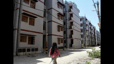 Amid uncertainty and missing basics, evicted families arrive at Savda Ghevra