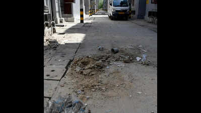 Amid uncertainty and missing basics, evicted families arrive at Savda Ghevra