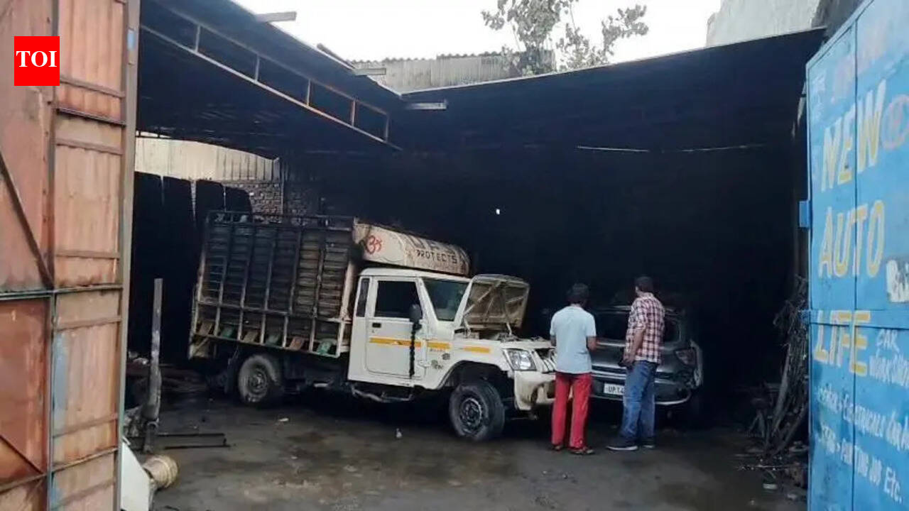 Three four-wheelers gutted in workshop fire