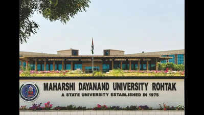 MDU non-teaching staff sit on protest against VC