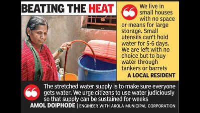 Akola reels under water crisis amid searing heat