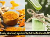 From turmeric to aloe vera: 5 most Googled Indian beauty ingredients of 2026