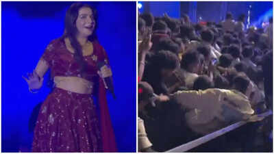 Dhurandhar singer Jasmine Sandlas pauses Dehradun concert after barricade collapse near audience area; urges team to prioritise safety