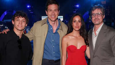 Brad Pitt appears elegant with his girlfriend Ines de Ramon; It is gearing up to release 