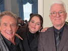 Selena, Martin, Steve film 'OMITB' in London - WATCH
