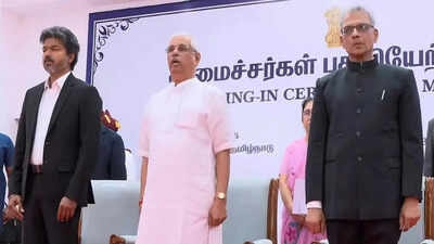 Tamil Nadu cabinet gets bigger under Vijay; Congress returns after nearly six decades