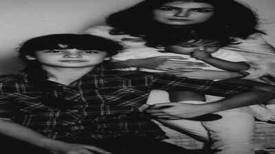 Pooja Bhatt shares a rare glimpse of her childhood days featuring late mother Kiran Bhatt & brother Rahul Bhatt